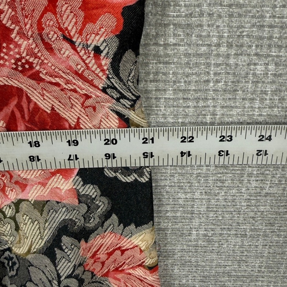Vintage Coldwater Creek Tapestry Jacket Women XL Floral Woven Boho Cottage - Picture 7 of 10